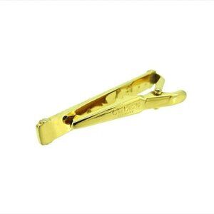 Dior Tie pin Gold black Women Authentic secondhand